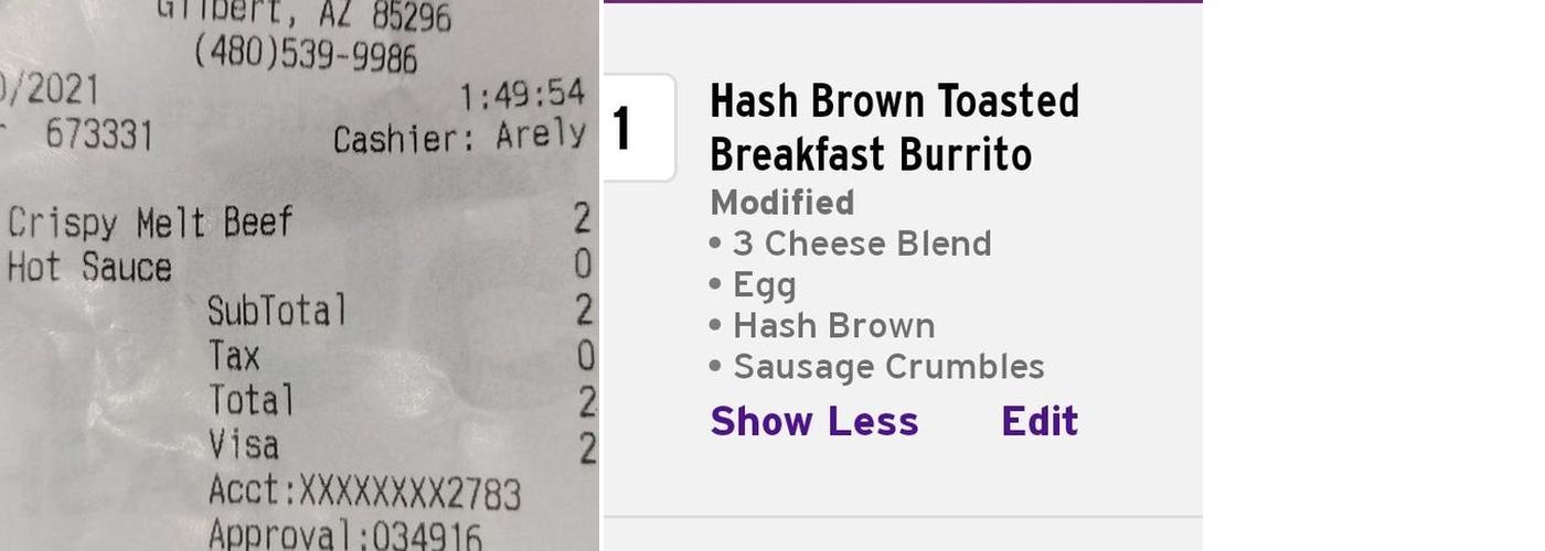 Taco Bell Menu