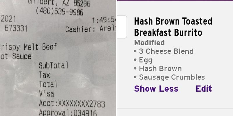 Taco Bell Menu