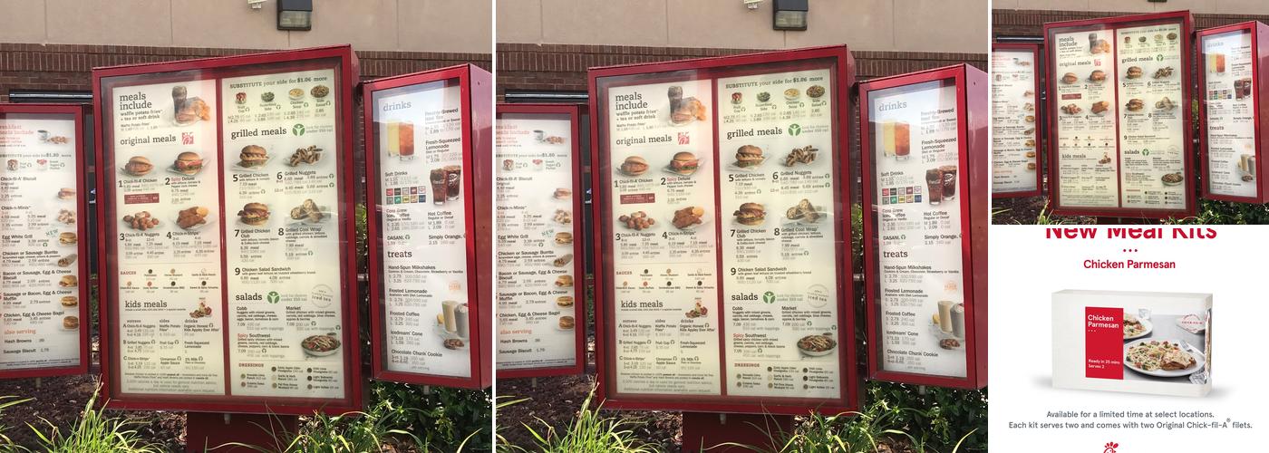 Chick-fil-A Menu