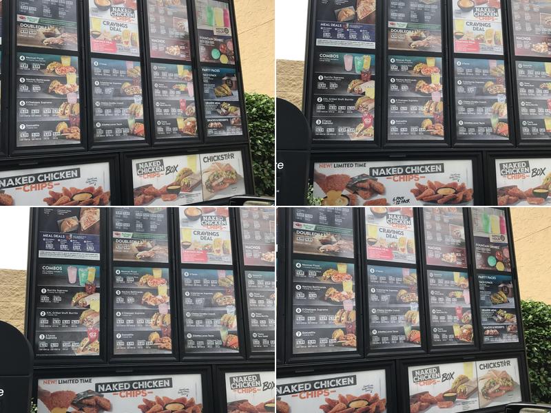 Taco Bell Menu