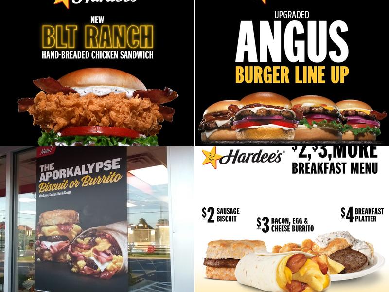 Hardee's Menu