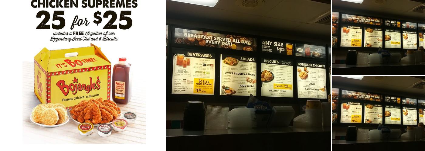 Bojangles Menu