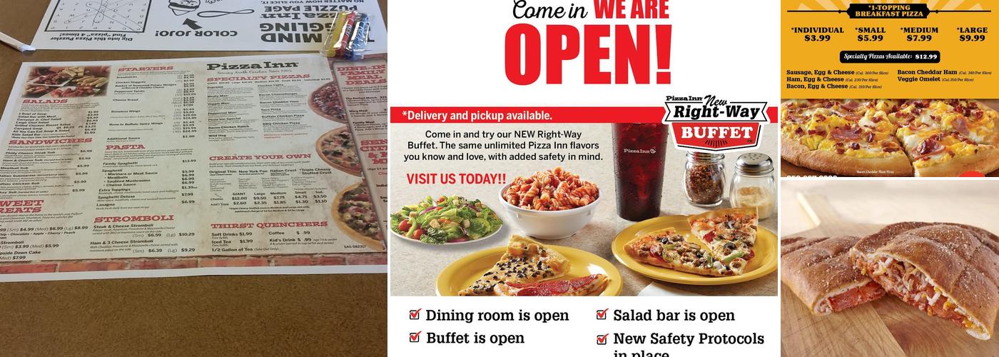 Pizza Inn Menu