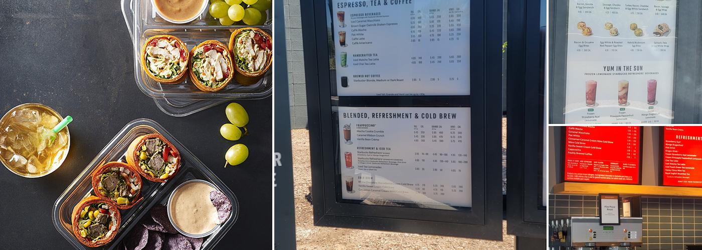 Starbucks Menu