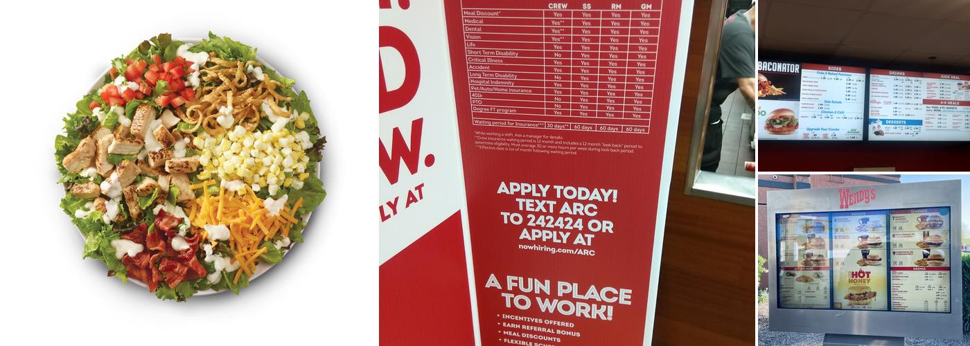 Wendy's Menu