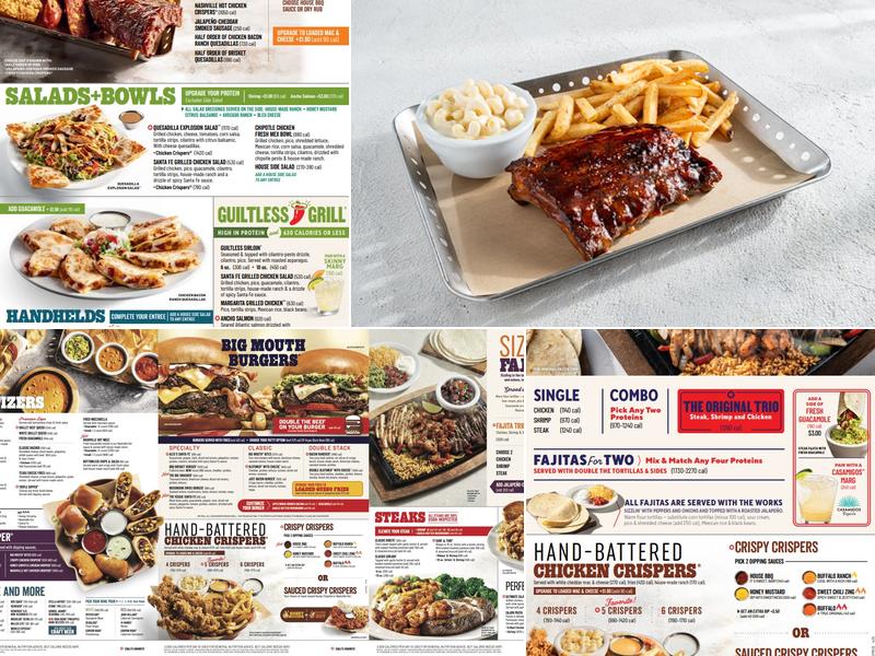 Chili's Grill & Bar Menu