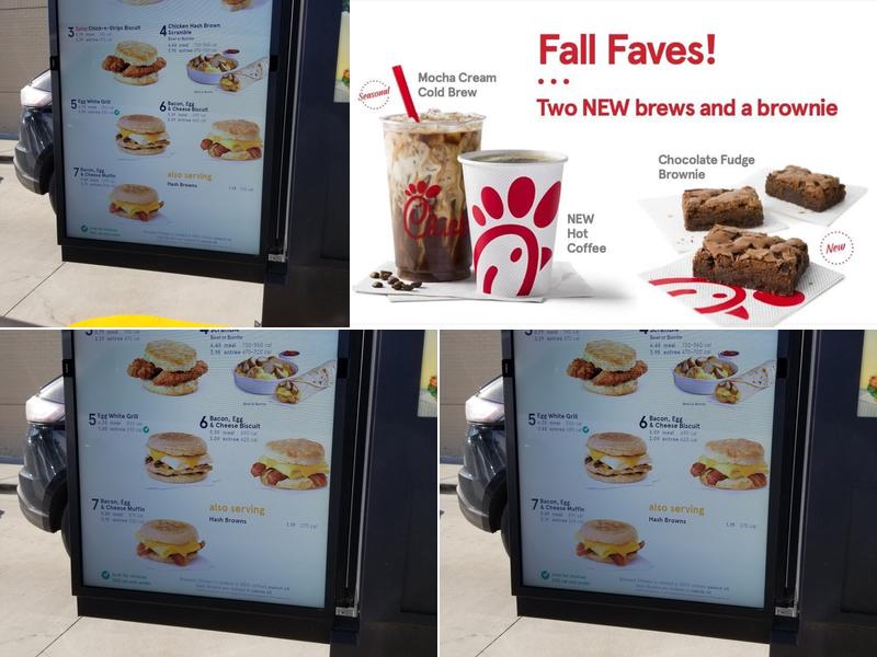 Chick-fil-A Menu