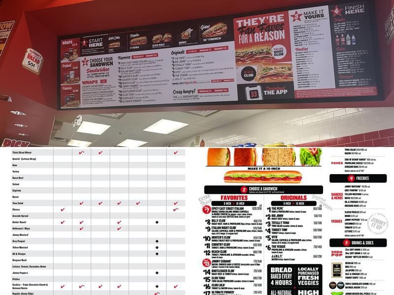 Jimmy John's Menu