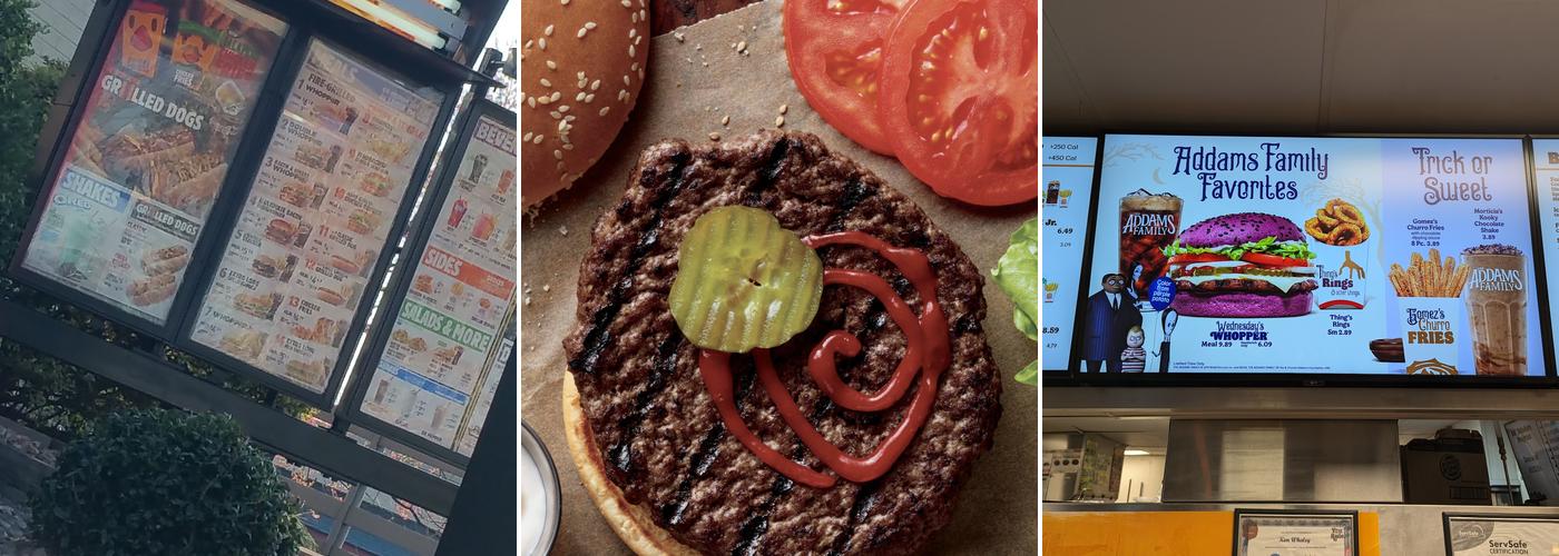 Burger King Menu