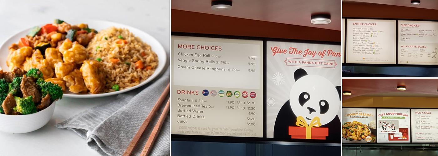Panda Express Menu