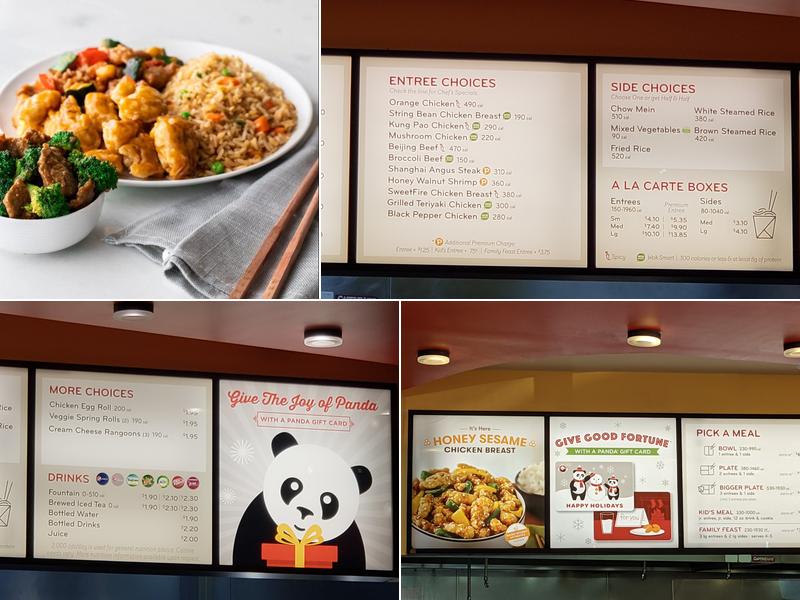 Panda Express Menu