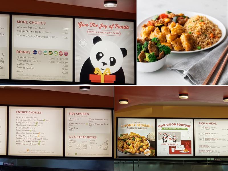 Panda Express Menu