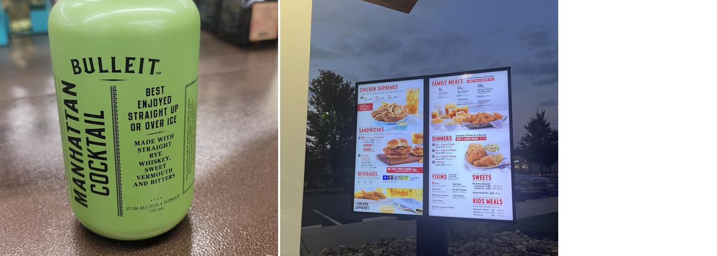 Bojangles Menu