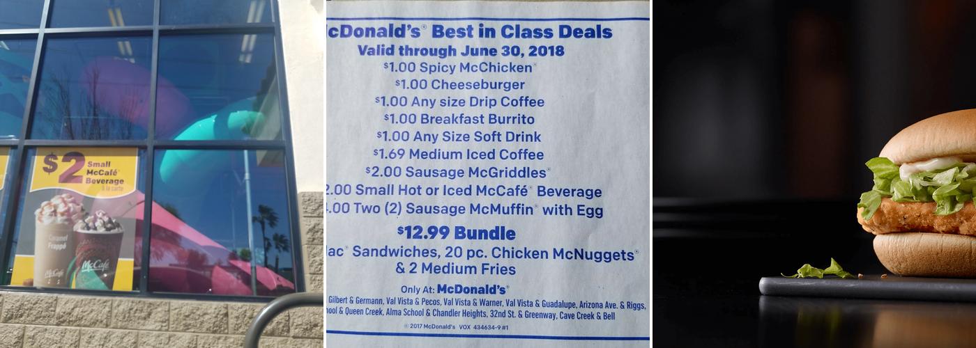 McDonald's Menu