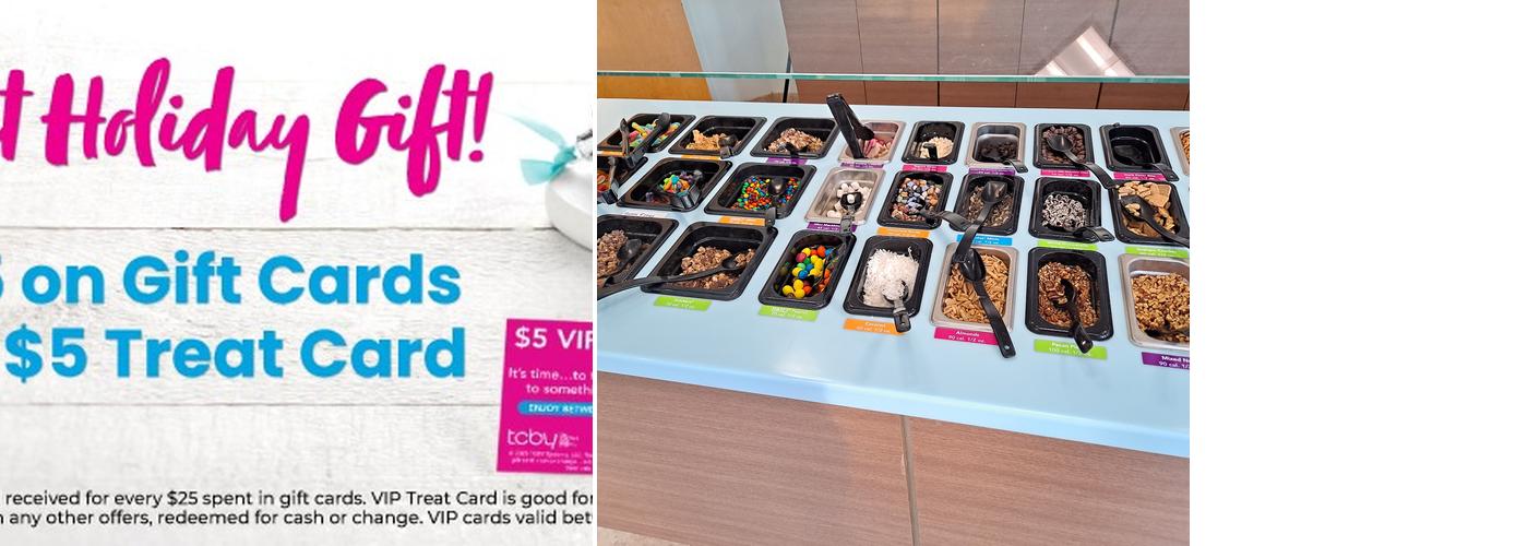 TCBY Menu