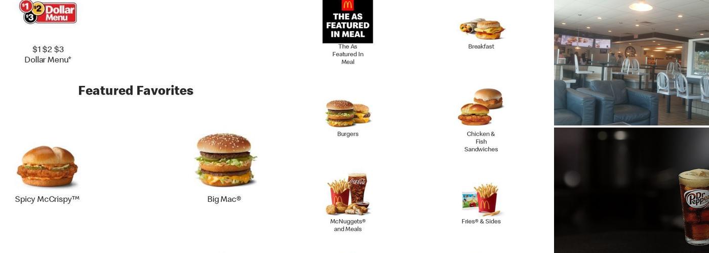 McDonald's Menu