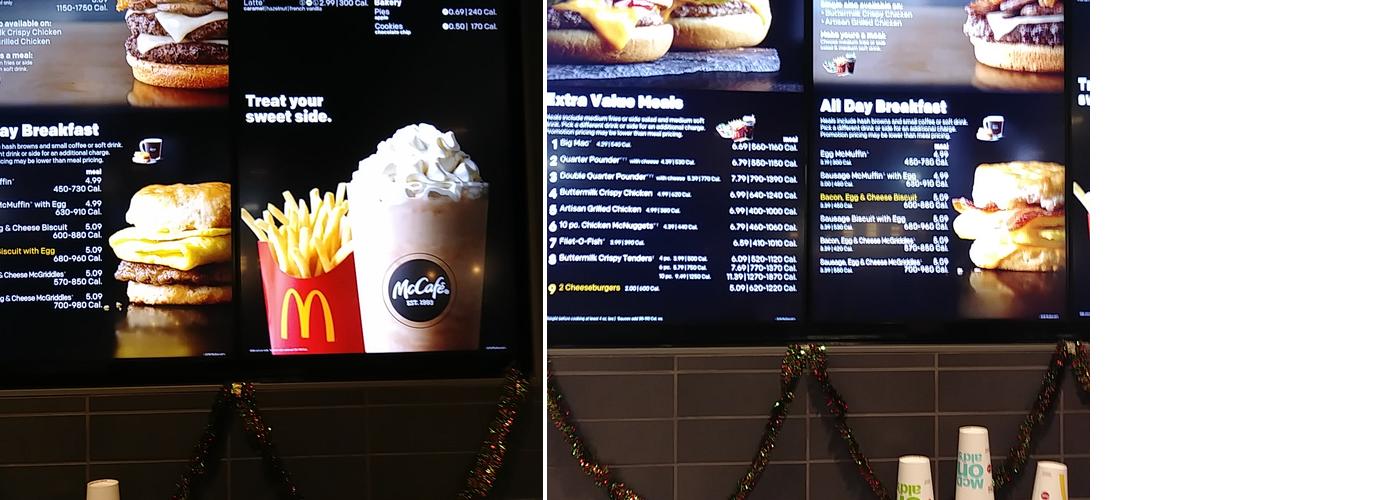 McDonald's Menu