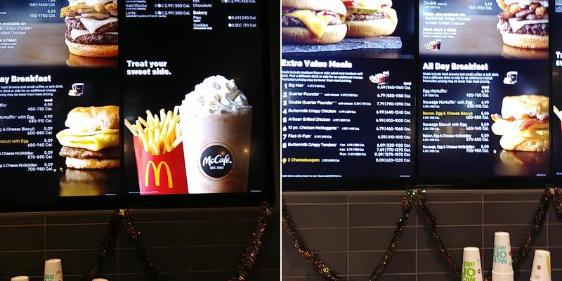 McDonald's Menu