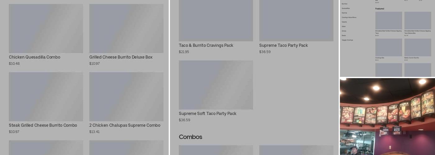 Taco Bell Menu