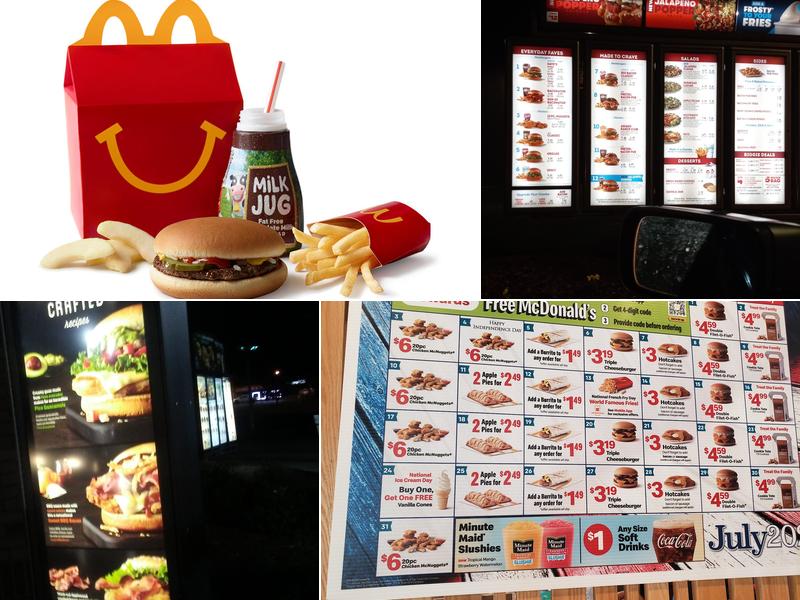 McDonald's Menu