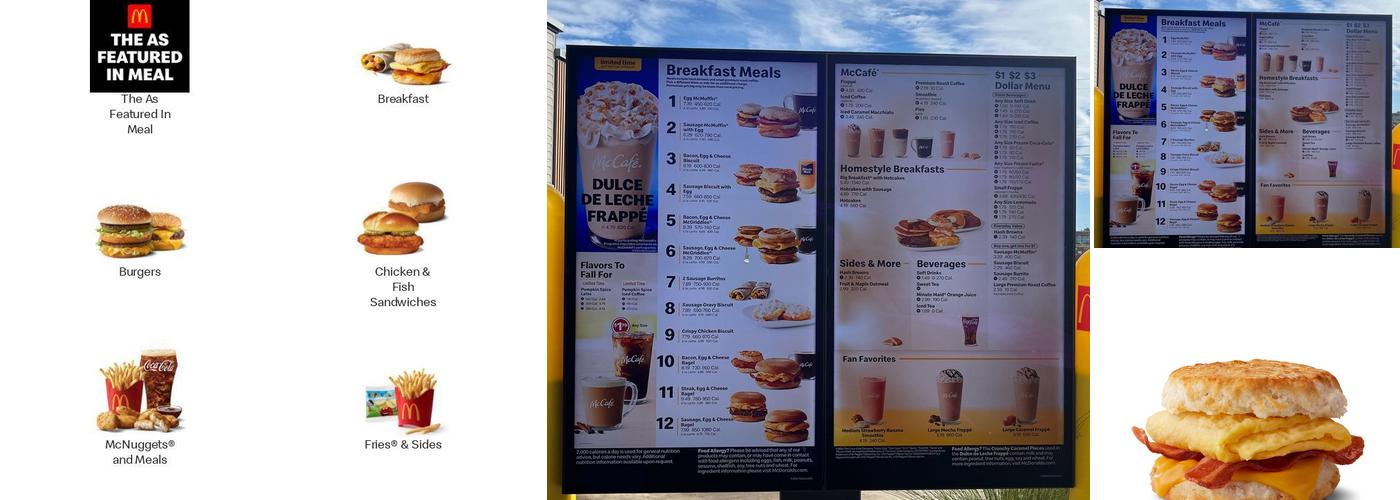 McDonald's Menu