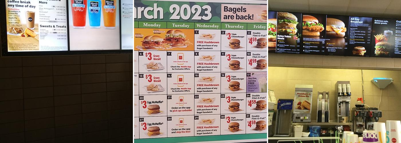 McDonald's Menu