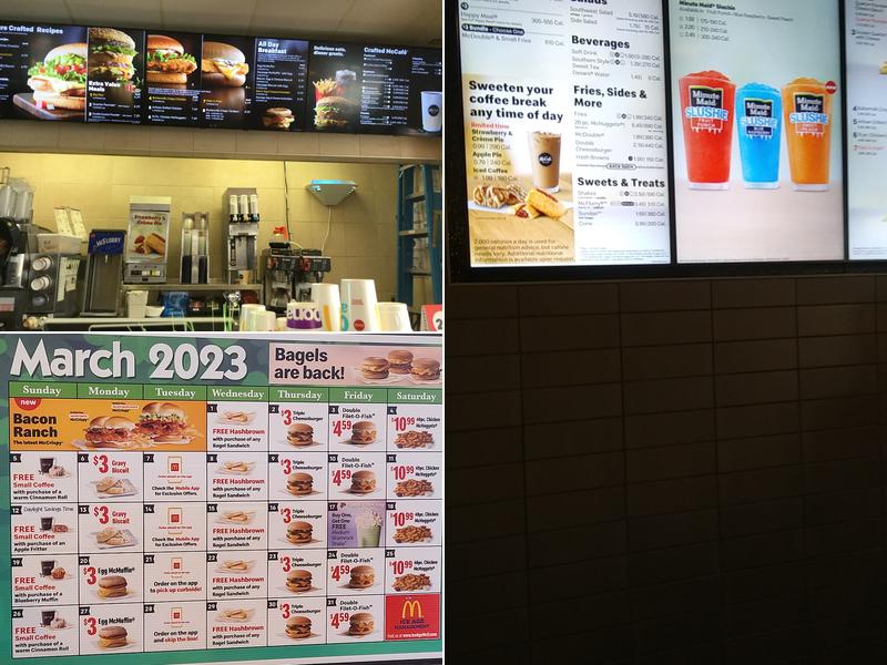 McDonald's Menu