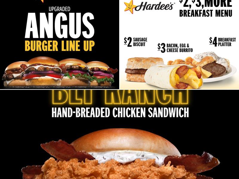 Hardee's Menu