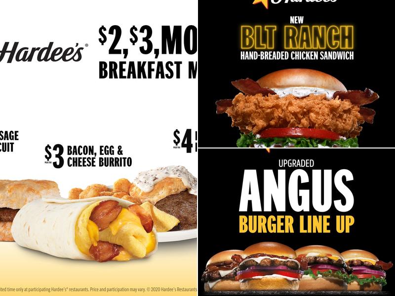 Hardee's Menu