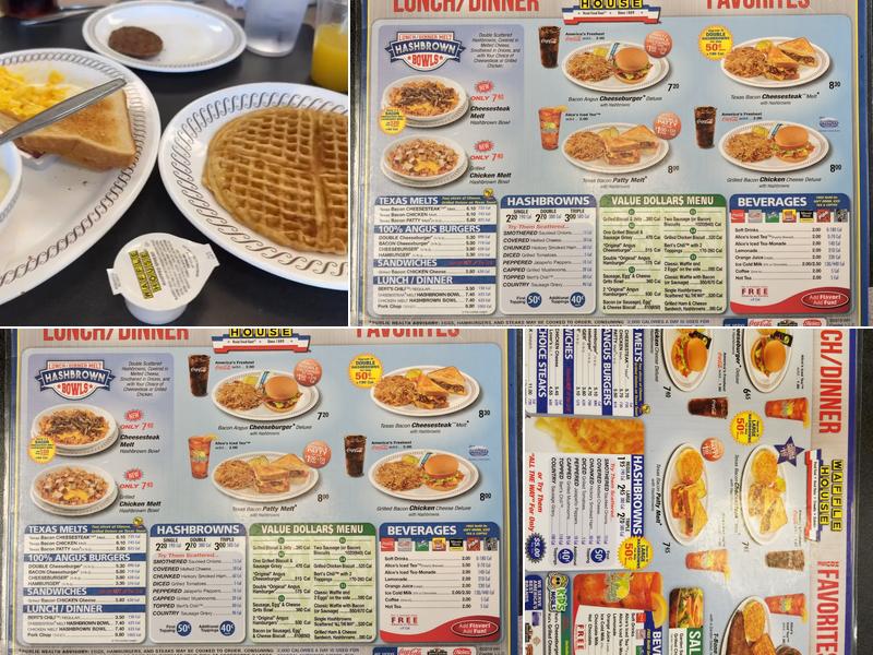 Waffle House Menu