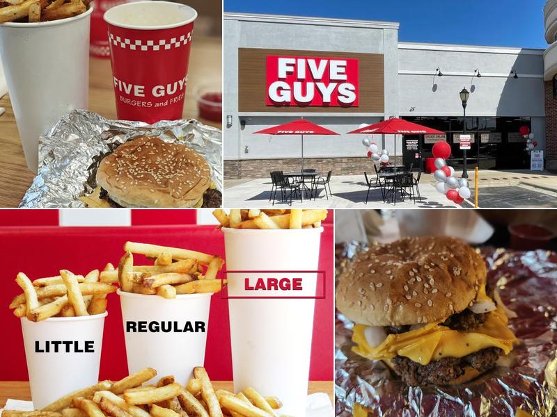 Five Guys 309 Huffman Mill Rd #410, Burlington