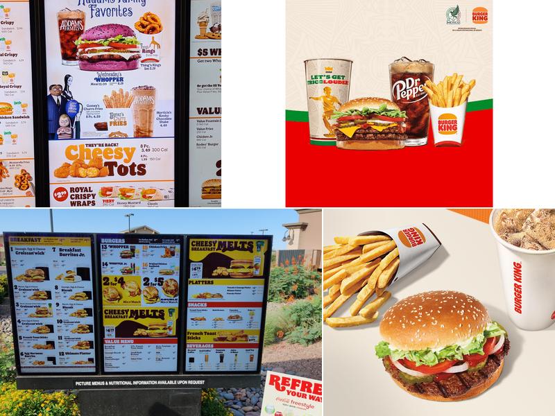 Burger King Menu