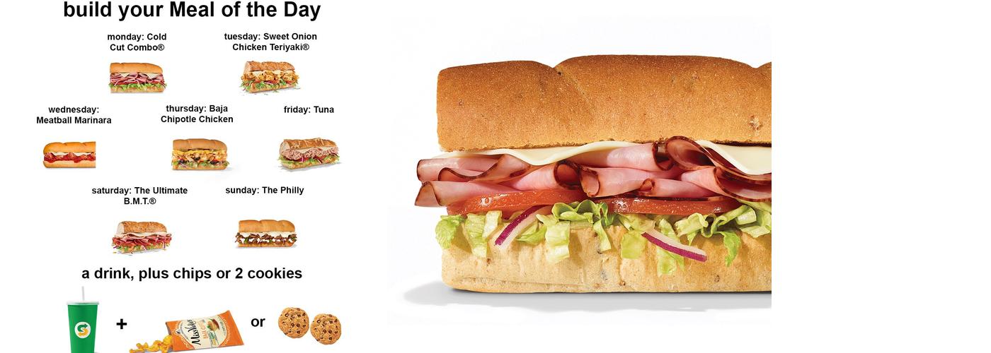 Subway Menu