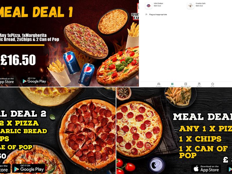 Harworth Express Food Menu