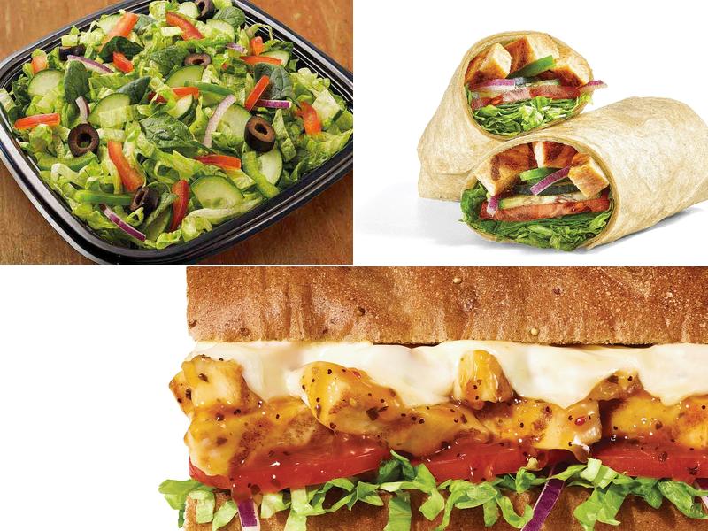 Subway Menu