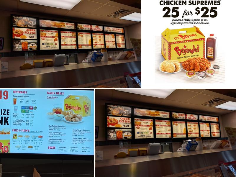 Bojangles Menu
