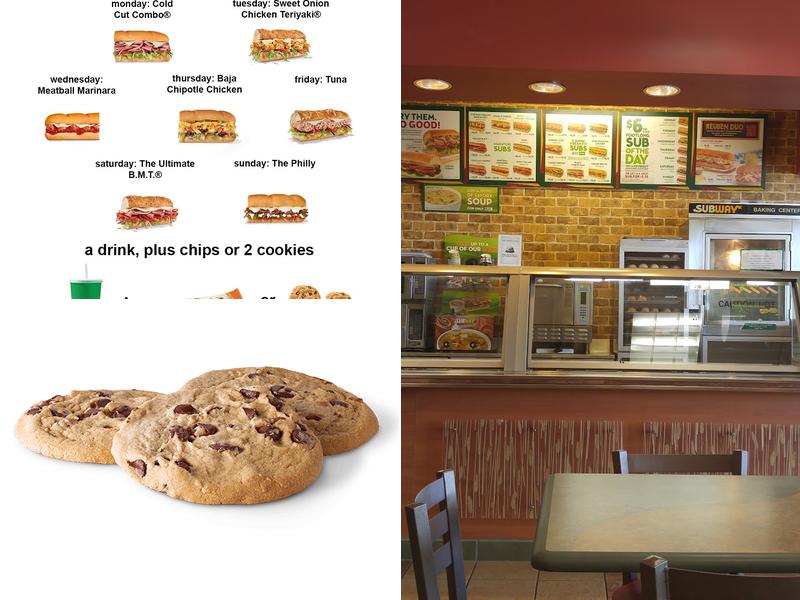 Subway Menu