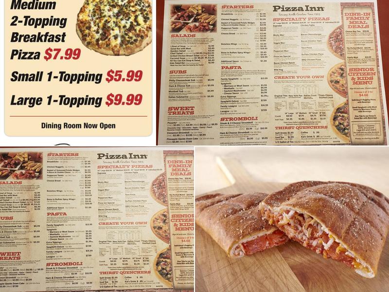 Pizza Inn Menu