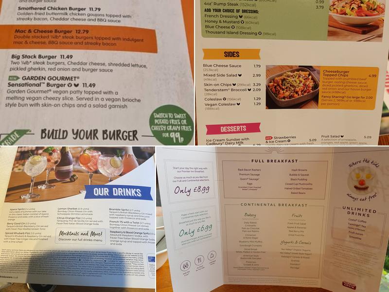 Oasthouse Table Table Menu