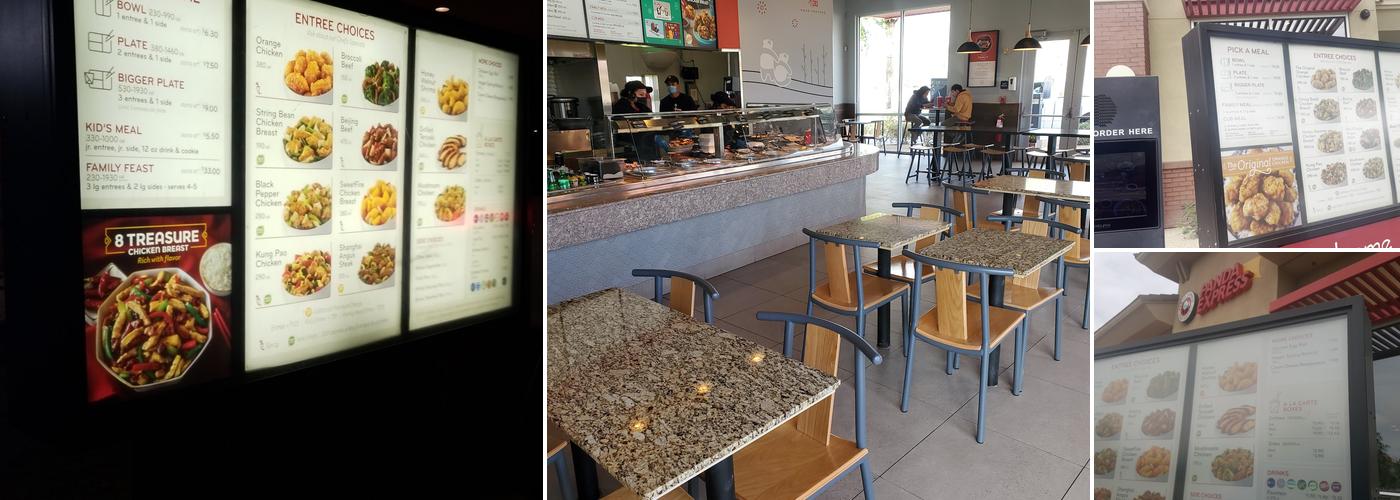 Panda Express Menu