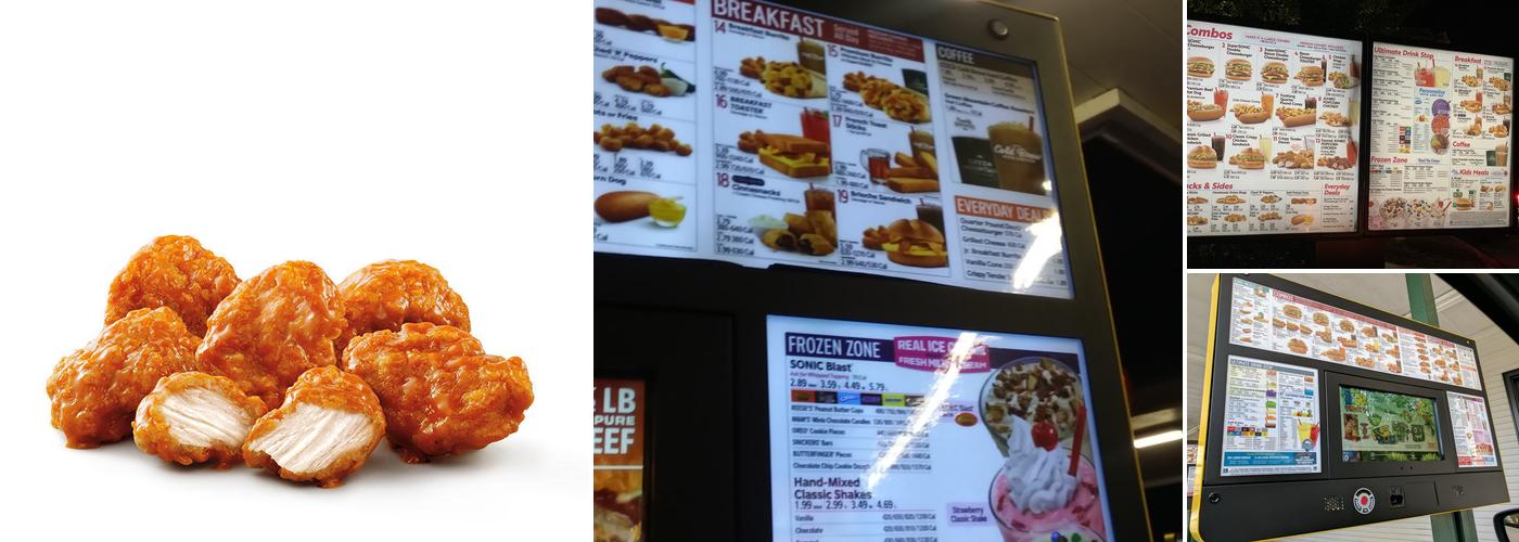 Sonic Drive-In Menu