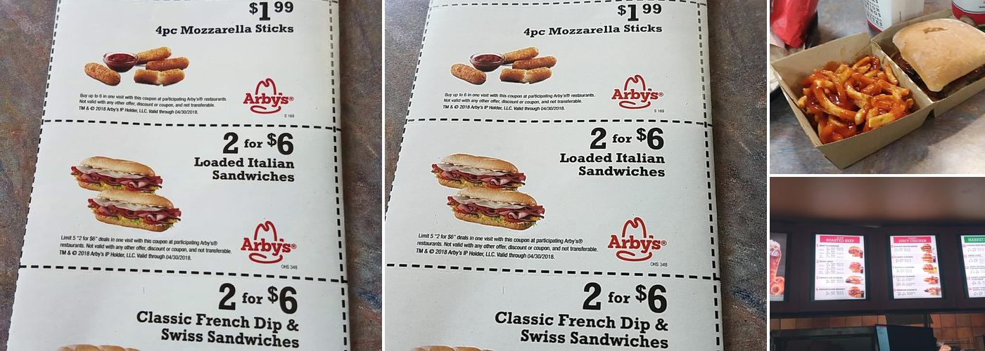 Arby's Menu