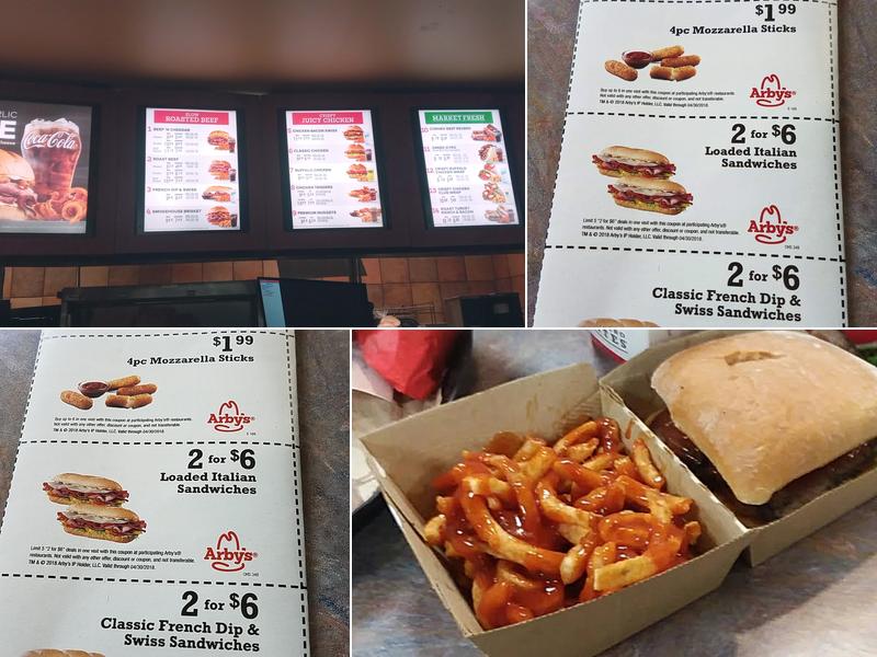 Arby's Menu