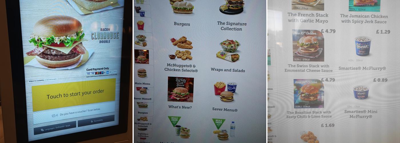 McDonald's Menu