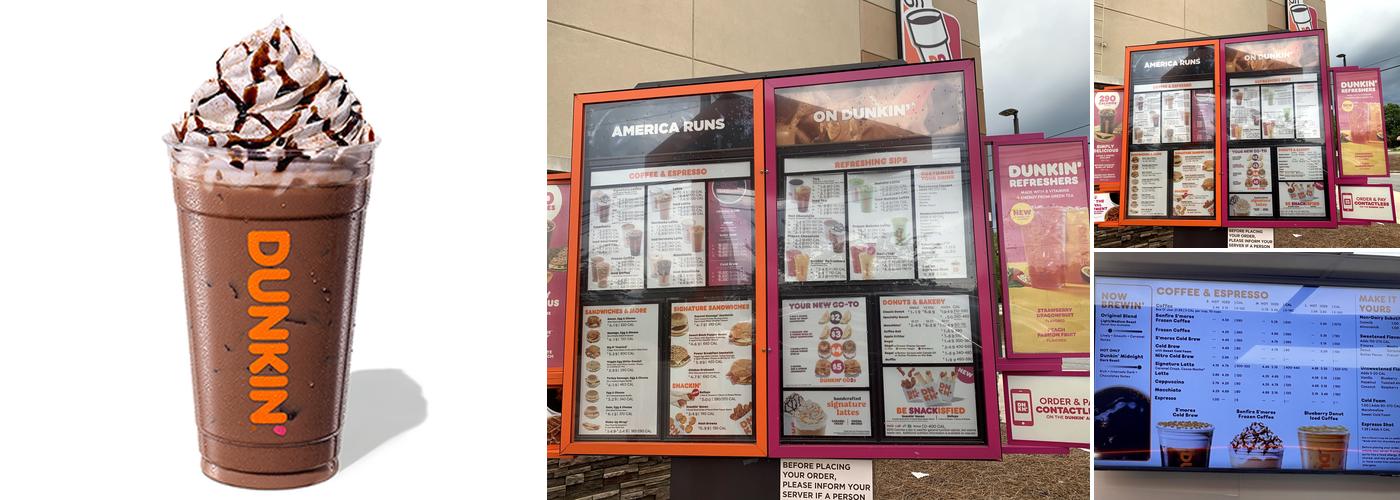 Dunkin' Menu