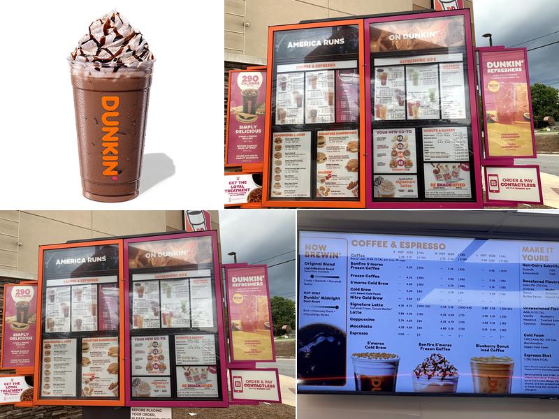 Dunkin' Menu