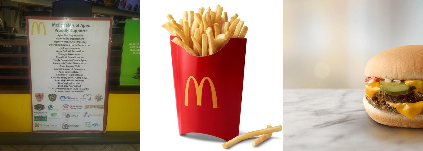McDonald's Menu