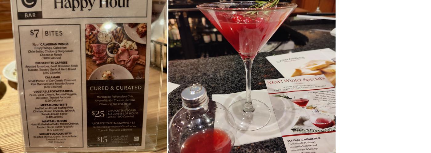 Carrabba's Italian Grill Menu