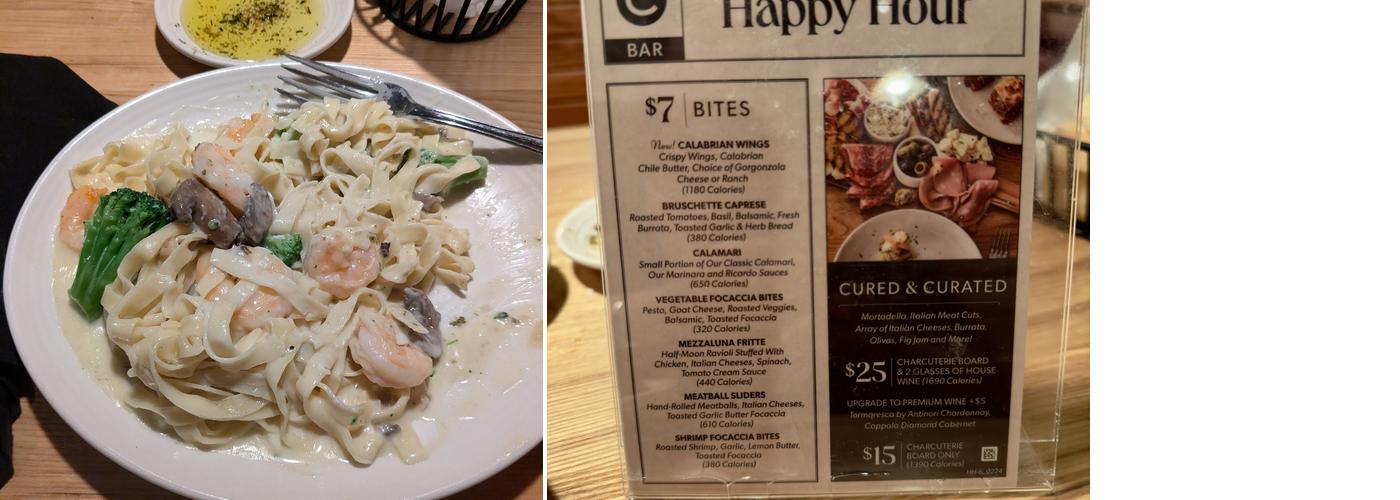 Carrabba's Italian Grill Menu