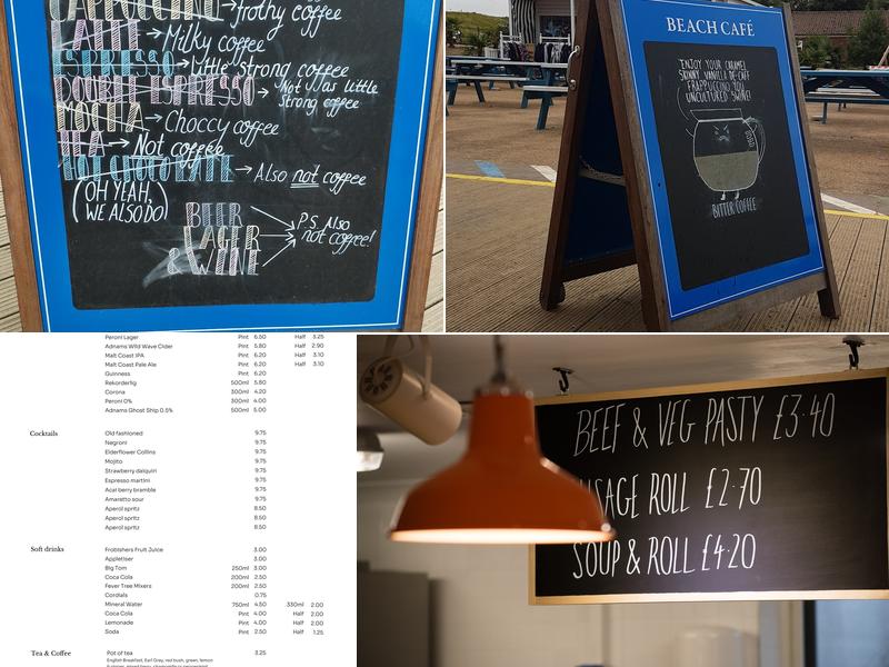 Wells-next-the-Sea Beach Cafe Menu